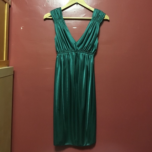 Green Cocktail Dress - Picture 1 of 3